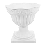 Angoily Vintage Kunststoff Blumentopf mit Römischer Säule Balkon Pflanzer...