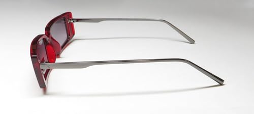 KENDALL + KYLIE Saylor Cutout Asymmetrical Rectangle with Metal Temple Sunglasses4