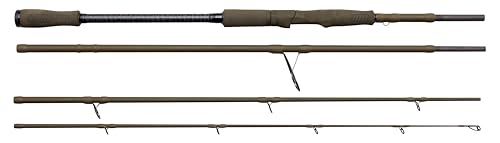 Savage Gear SG4 Medium Spiel TR Travel Angelrute - Schnelle Raubfischrute für Süß- und Salzwasser - Ideal für Barsch, Hecht, Zander & Multi-Spezies - Perfekt für Weichköder 2.15M 7-23G
