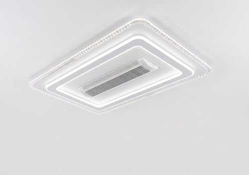 Image of oltao Nirvana Bladeless Ceiling Fan with Dimmable 3-Color LED Light (NR-37)