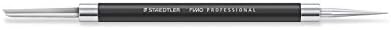 Fimo professional Needle and V Tool, Double Ended Ball, Black