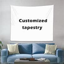 GUK Blank Tapestry Custom, Pure White Sublimation Print Tapestry Wall Hanging Decorative Tapestry for Bedroom Living Room Dormitory College 90X60 in230 * 150cm