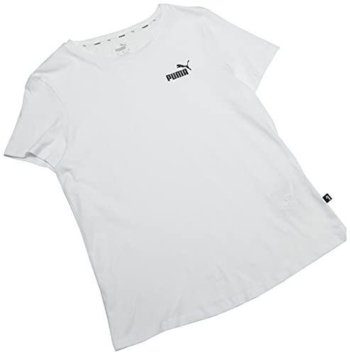 ESS SMALL LOGO TEE W, branco, M