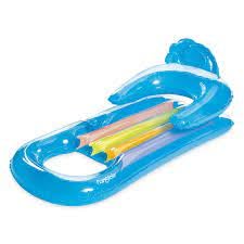 FunsicleSky Blue Relaxing Lounge, Inflatable Pool Float, Adults, Unisex