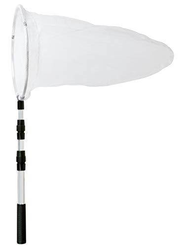 (حلقة 30 سم، مقبض 90 سم) - شبكة فراشة ريستكلاود مع حلقة 30 سم، مقبض يمتد إلى 90 سم