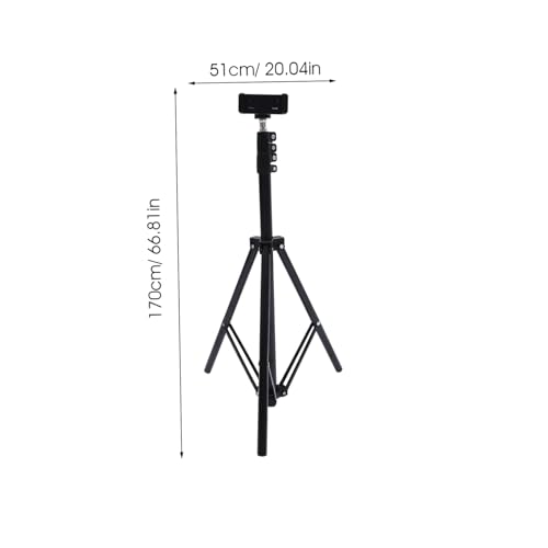LALAFINA 1Set Soporte Tripode Portátil Ajustable para Proyectores, Cámaras y Webcams con Bolsa de Transporte para Streaming en Vivo y Fotografía miniatura 2