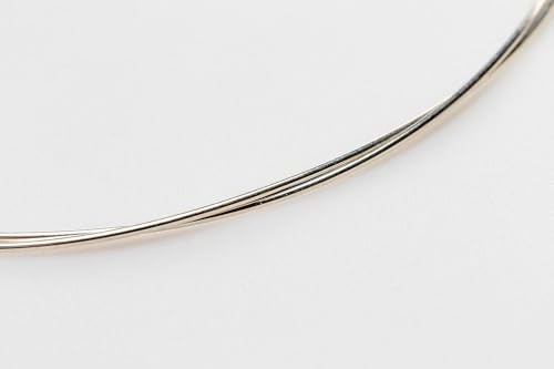 Image of 925 Sterling Silver Wire, 14 Gauge, Round, Half Hard, 3FT by CRAFT WIRE | Sterling Silver Wire for Jewelry Making, Wire Wrapping, Solid 925 Sterling Silver, 1.63mm Wire, High Quality Made in USA
