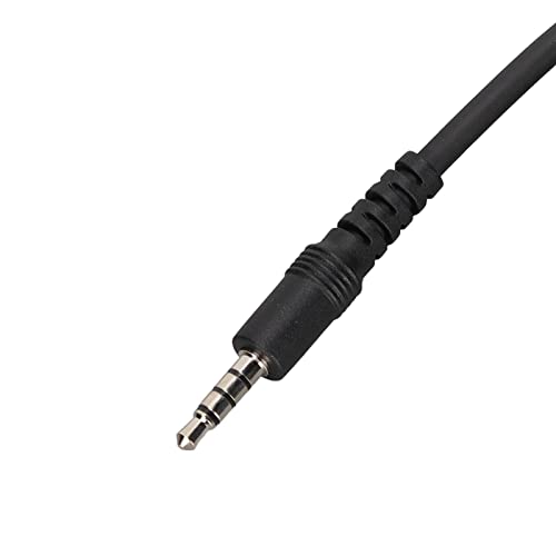 Fone de ouvido com microfone para garganta, tubo acústico com cancelamento de ruído Tencil fone de o