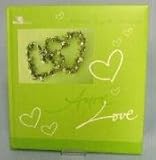 Fotobuch Hochzeit Rosen grün