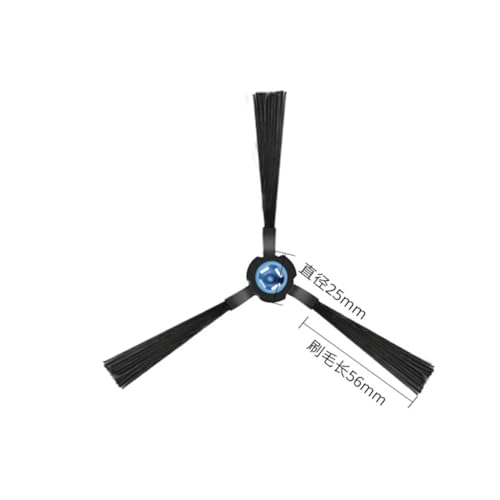 Brosse latérale compatible ILIFE L100 V8S, pack de 10 pour un balayage optimal des angles - 5