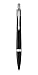 Parker Urban Ballpoint Pen, Muted Black with Chrome Trim with Medium Point Blue Ink Refill (1975425)