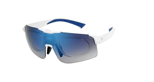 FILA Sfi127 lunettes de soleil mixte protection UV pour homme et femme tendance