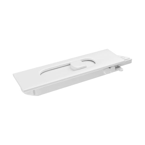 Brixwell Silver Line Snap-in Tilt Latch 85 Series Right Hand in White Finish, 2-3/8
