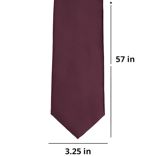 Image of tiemart Premium Solid Color Necktie