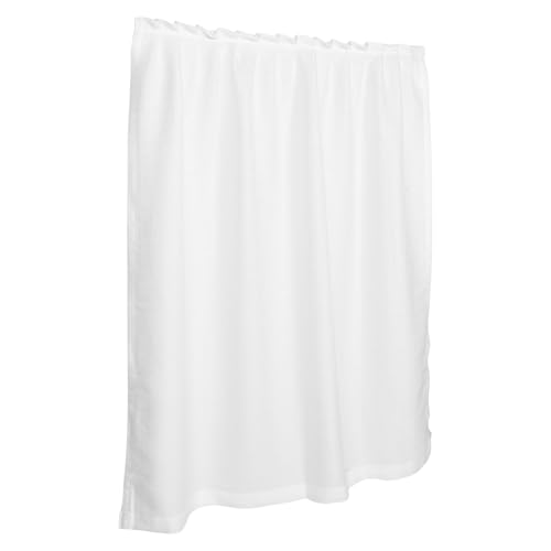 TOYANDONA Cortinas Autoadhesivas de Poliéster para Dormitorio y Habitación de Invitados, Diseño Elegante y Fácil Instalación sin Taladro