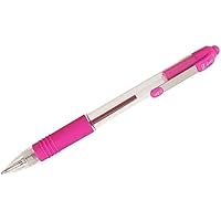 Zebra Z-Grip Rosa: 16 Penne A Sfera Retrattili, Punta 1.0 Mm, Scrittura Morbida E Fluida, Ideale Per Ufficio E Scuola, Confezione Regalo