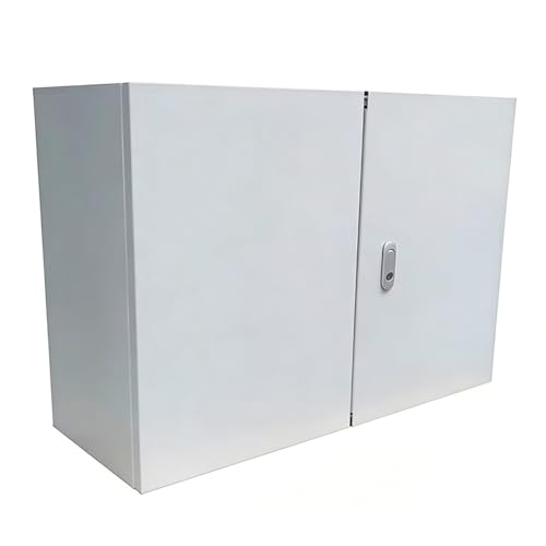 Boîtier Électrique Horizontal Verrouillable et Boîte de Jonction Double Porte