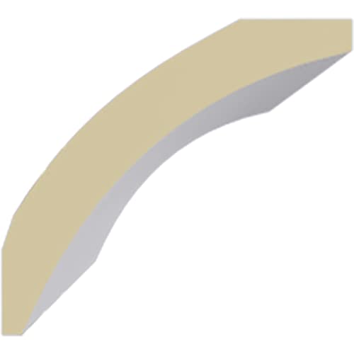 Image of Endurathane Traditional Cove Crown Moulding, 2 3 /8 inchH x 2 5 /8 inchP x 3 5 /8 inchF x 94 1 /2 inchL, Factory Primed (8-Pack)