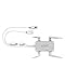 VONETS VBG1200 Mini Wireless-Industrie-Dual-Ban... mit 2,4 GHz / 5 GHz und 4 externen Antennen, ideal für Industrieanlagen, SPS, Roboter