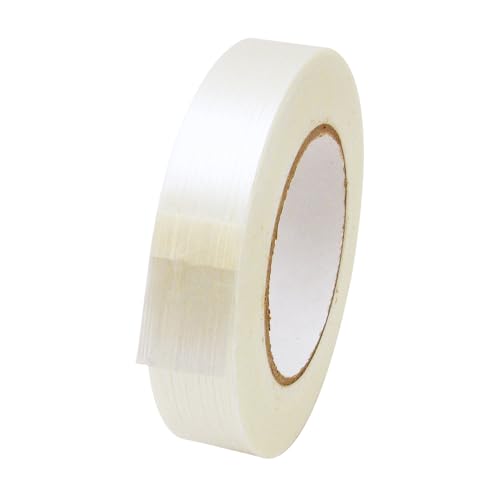 J.V. Converting JVCC Industrial Grade Filament Strapping Tape (761), 1 in. x 60 yds. (Natural)