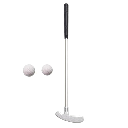 simhoa Mini tacos de golfe liga de alumínio 15,8 cm conjunto de golfe brinquedo de mesa multiuso, Pr