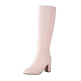 Pink Women Boots with Stylish Details Comfortable for Fashion Events