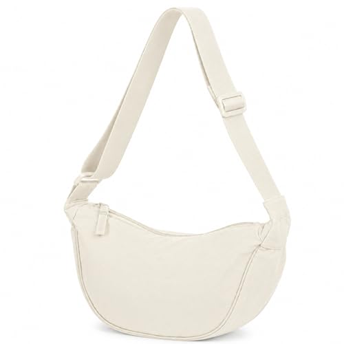 Bolso cruzado ligero de nylon para mujer miniatura 1