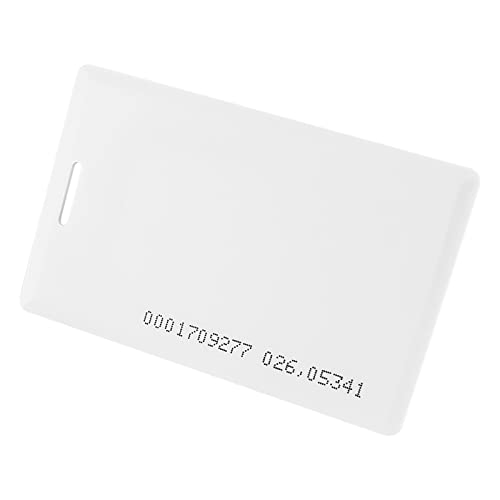 Fongwah 30 Piezas Tarjetas de proximidad RFID de 125 kHz para control de acceso con tarjeta de identificación y acceso a hoteles de 1,8 mm de grosor