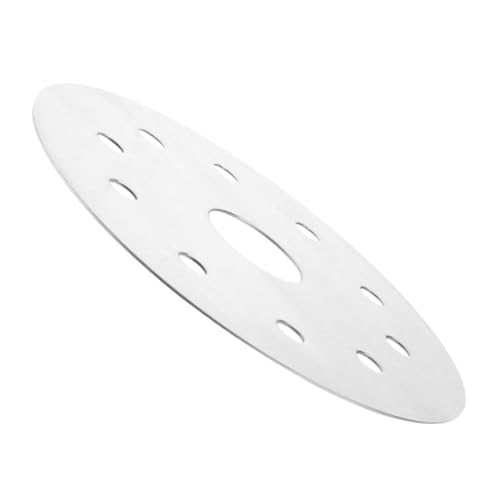 BESTOYARD Adattatore per Piano Cottura a Induzione Piastra Guida Termica in Acciaio Resistente Convertitore per Pentole Utensile da Cucina Funzionale e Robusto (13cm)