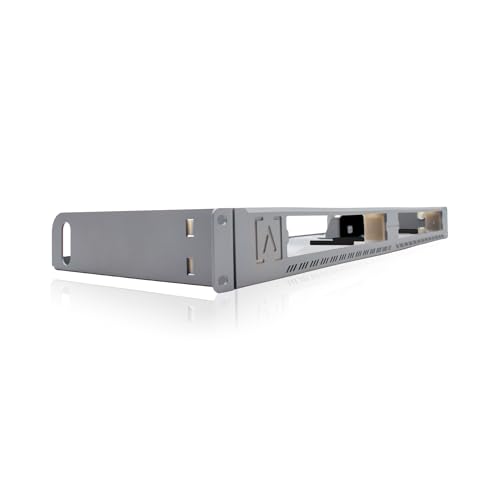 Image of Alta Labs RK-RSC 1U Rack Mount | Dual Side-by-Side Mounting Bracket for Route10, S8-POE & Alta Control | Fits Standard 19-Inch Networking Racks | Heavy Steel Construction for Enterprise Networking