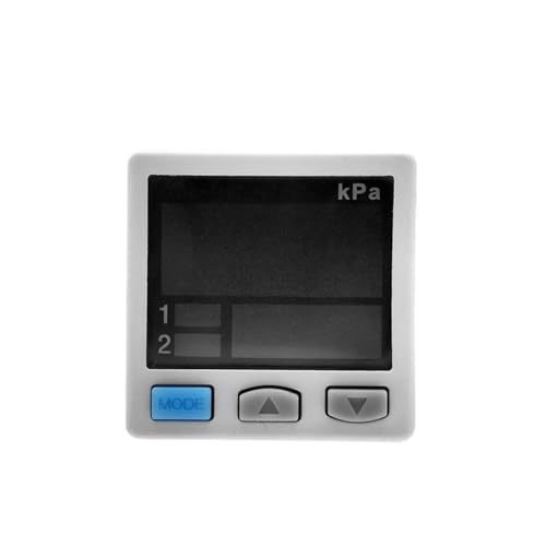 PRXFRWOW 1pcs Digital Pressure Sensor DP101 DP102 Vacuum Pressure Switch Pneumatic 2-Way NPN PNP M5 KPA MPA(Dp101-m-pnp)