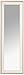 MCS 12x48 Inch Over the Door Mirror, 18x54 Inch Overall Size, White...