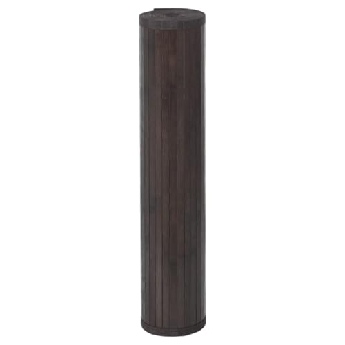 Alfombra de bambú resistente de 100 x 200 cm con acabado premium 5