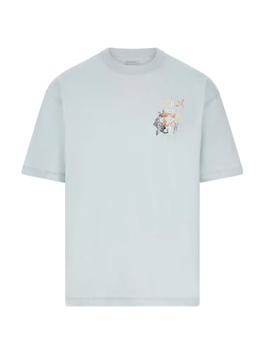 Image of Guess Men's Eco Short Sleeve Japan Signs Oversize Tee