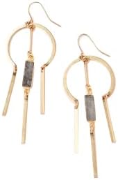 Scout Curated Wears - Dream Stone Earring - Labradorite/Gold