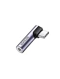 Portátil y Práctico: UGREEN conector de audio usb c a 3.5mm es un adaptador ligero y da buena calidad de sonido.Se adapta súper bién tanto en el lado tipo c como en el jack 3.5. El conector tiene la funda aluminio, apariencia de bién constrido y resistente. Fácil de guardar este adaptador de micrófono de audio USB-C en su bolsillo o bolsa de viaje.