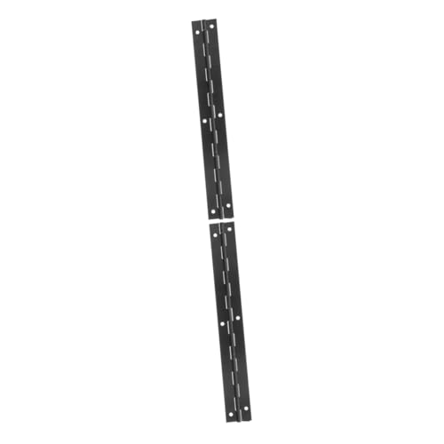 Hohopeti 2pcs Jewelry Box Hinges Wooden Long Piano Hinges Strong Smooth Operation Safe for Hands