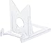 BCW 2-Piece Card Display Stands | Showcase Top Loaders, Magnetics, Screwdowns |Trading Card Display| Card Display Stand | Card Stand | Semi Rigid Card Holder Stand (20 Pack)