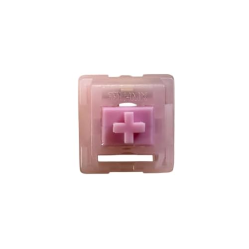 Image of Zkeebs HMX Linear 5-Pin MX Mechanical Keyboard Switches for Custom Mechanical Keyboards (HMX Silent Sakura V2, 35 Switches)
