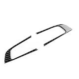 Innen Dekoration Auto Kompatibel Mit Alfa Für Romeo Für Giulia 2016 2017 2018 2019 Für Stelvio 2017 2018 2019 Auto-Lenkrad-Knopfrahmenverkleidung(Black)