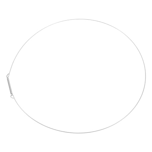 Gadpiparty 33cm Front Load Washer Door Seal Ring Stainless Steel Spring Clamp Retaining Ring Replacement for Washing Machine Repair Accessories
