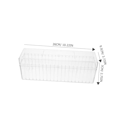 Caja organizadora transparente para monedas con capacidad 20 miniatura 6