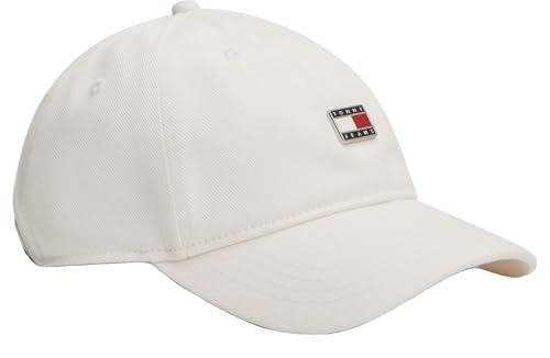 Casquette Heritage Plaque cap Tommy Jeans BDS en coton texturé noir de qualité