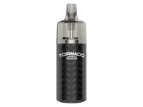 GOBAR - Tornado 10000 E-Zigarette (enthält kein Nikotin) (Schwarz)