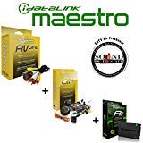 iDatalink HRN-RR-GM2 Interface Harness + ADS-MRR Radio Replacement and Steering Wheel Interface + HRN-AV-GM2 Harness for Select 2012-'14 GM Trucks/SUVs and a SOTS Air Freshener