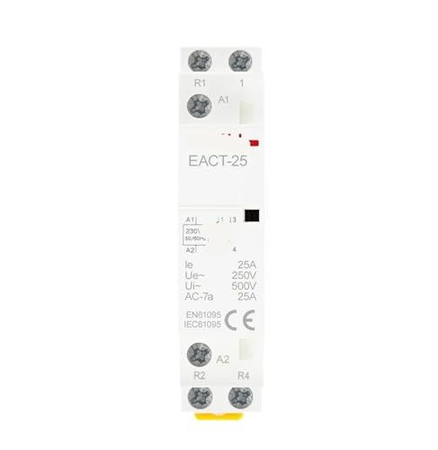 Contacteur modulaire CA 2P 25A 24V 2NC rail DIN tableau électrique