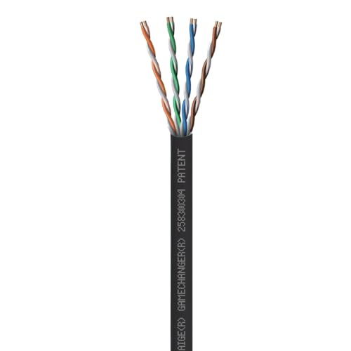 Paige GameChanger Cable Cat6 UTP 22AWG 1000ft Negro miniatura 2