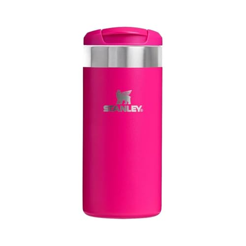 STANLEY Aerolight Transit Termo Cafe para Llevar 120Z- Mantiene el Calor Durante 8 Horas - Compatible con Soporte para Coche - Taza Café Antifugas - Apta Para Lavavajillas - Pink Vibes STANLEY Aerolight Transit Termo Cafe para Llevar 120Z- Mantiene el Calor Durante 8 Horas - Compatible con Soporte para Coche - Taza Café Antifugas - Apta Para Lavavajillas - Pink Vibes
