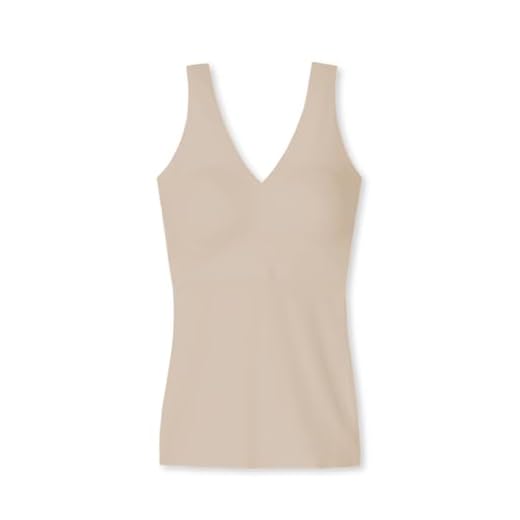 Schiesser Damen Top mit Pads BH, Haut, 40