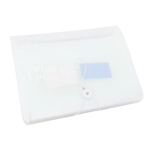 Organizador de archivos de polipropileno duradero Tangxi blanco de 25 fuelle 7
